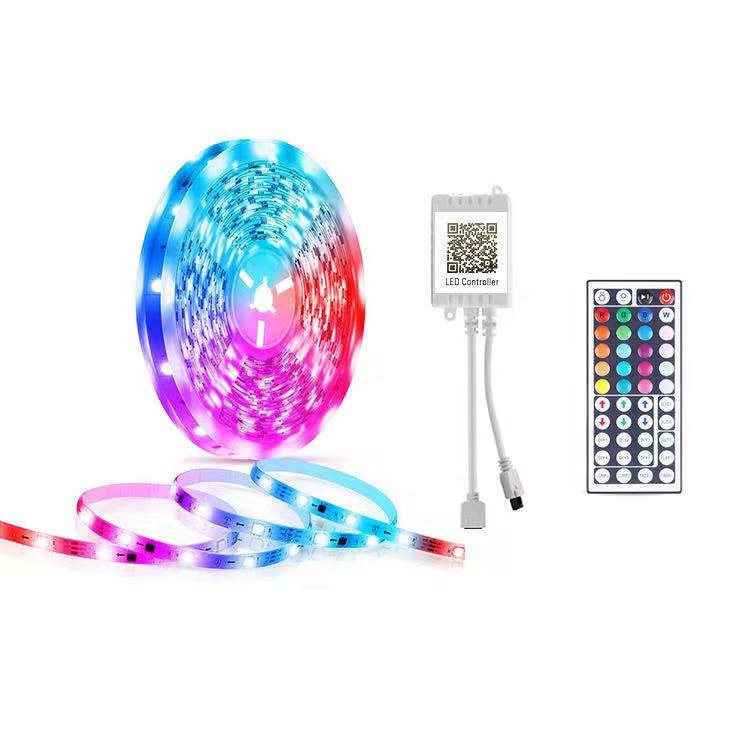 Водонепроницаемый гибкий пульт дистанционного управления 5050 RGB APP Светодиодная лента с 44 клавишами