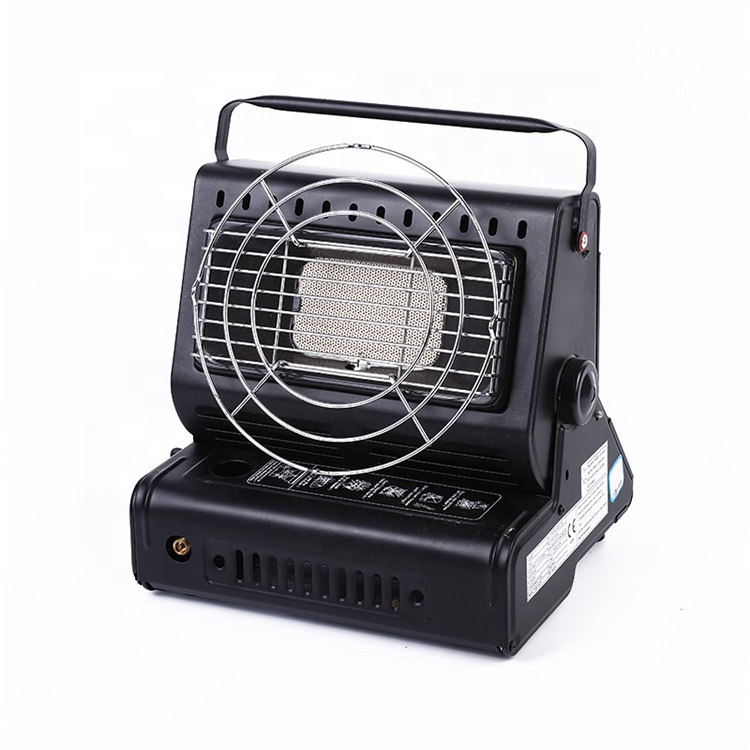 Promotional price 2 in 1 dual purpose gas tank terrace dual function household portable gas heater propane butane indoor gas hea
