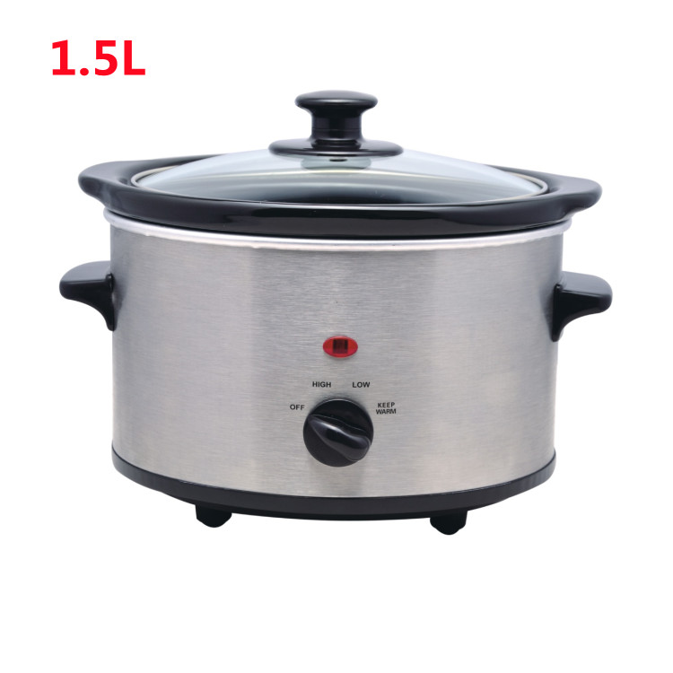 Multifunctional electric casserole slow cooker 1.5L/2.5L/3.5L/4.5L/6.5L slow cooker simple mechanical pottery stew pot timing