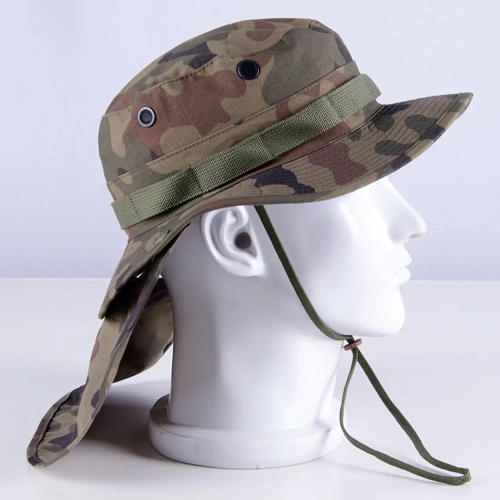 Men Sun Protection Tactical Hunting Cap Outdoor Hiking Camouflage Bonnie Hat