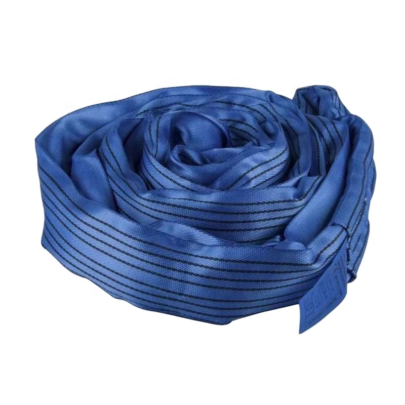 EMJOIN Hot Sale 3T 6 Ton Lifting Belt Crane power hoisting belt lifting steel tube sling industrial sling