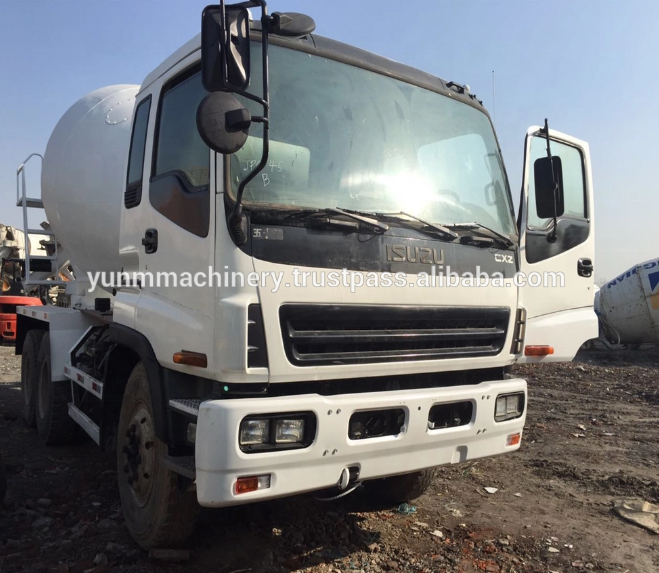 Strongly recommend Used ISUZU Diesel Concrete Mixer Truck for sale 8 cubic mixers in good condition For Sale