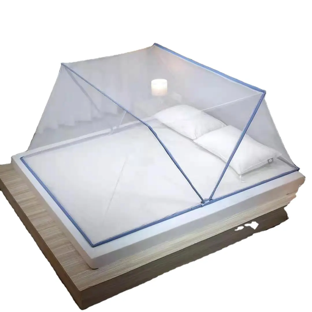 Hot sale folding mosquito net for bed foldable convenient portable mosquito net tent with good stabilizer