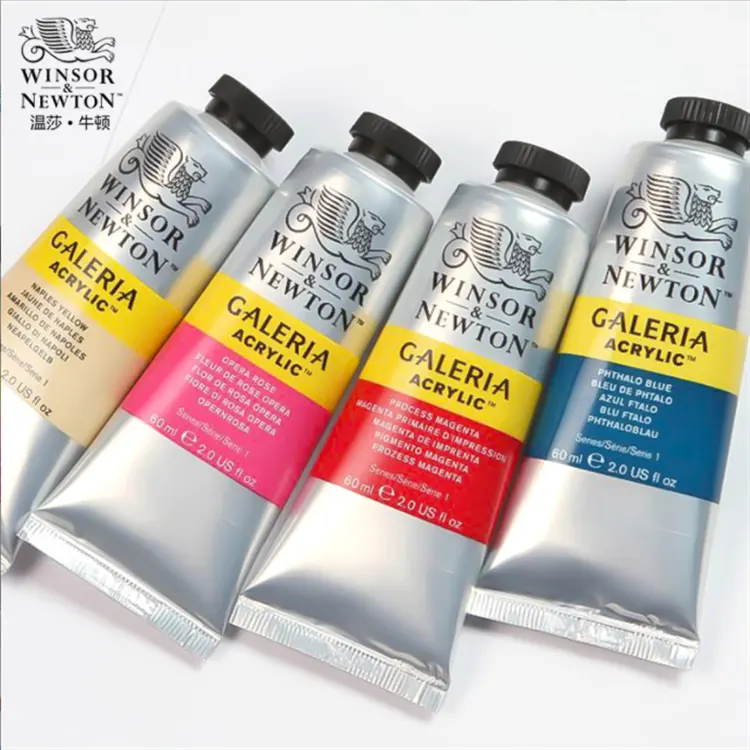 2023 hot sale China factory whole sale price high quality Winsor & Newton acrylic paint in 60 ml tubes