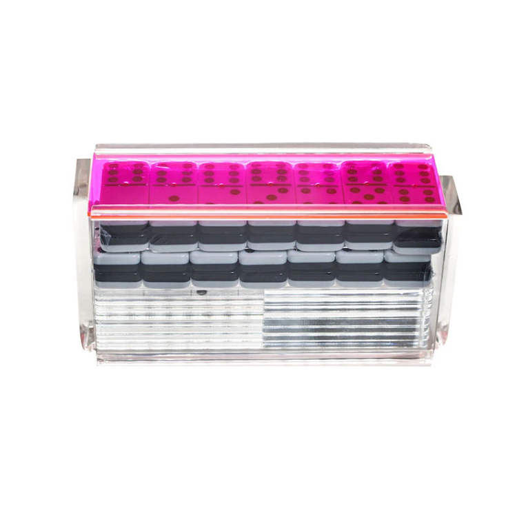 Classic Thinking Challenge Game Crystal Clear Acrylic Perspex Block Board Acrylic Games Box