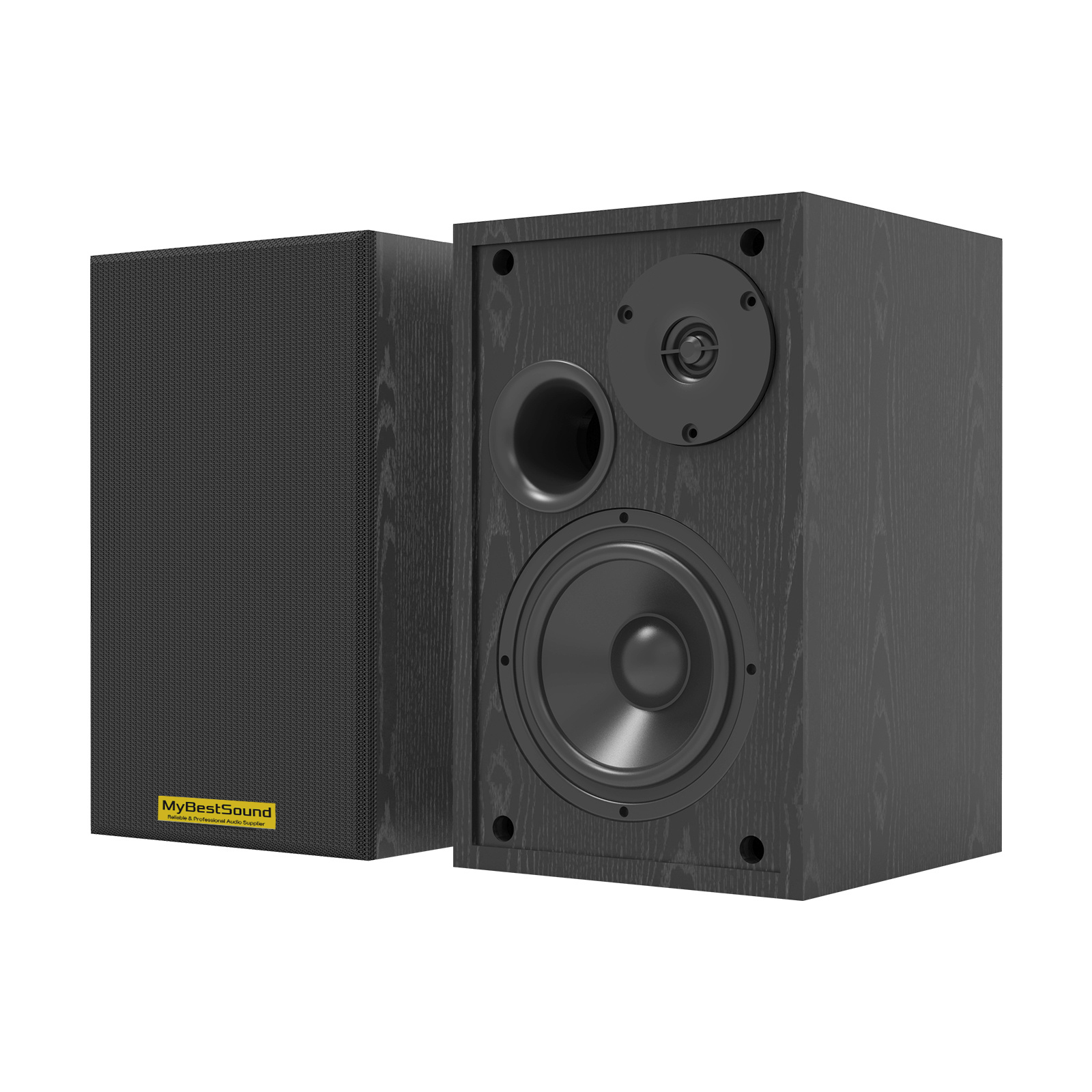 2,0 канал музыкальная система домашний кинотеатр динамик HiFi книжная полка динамик