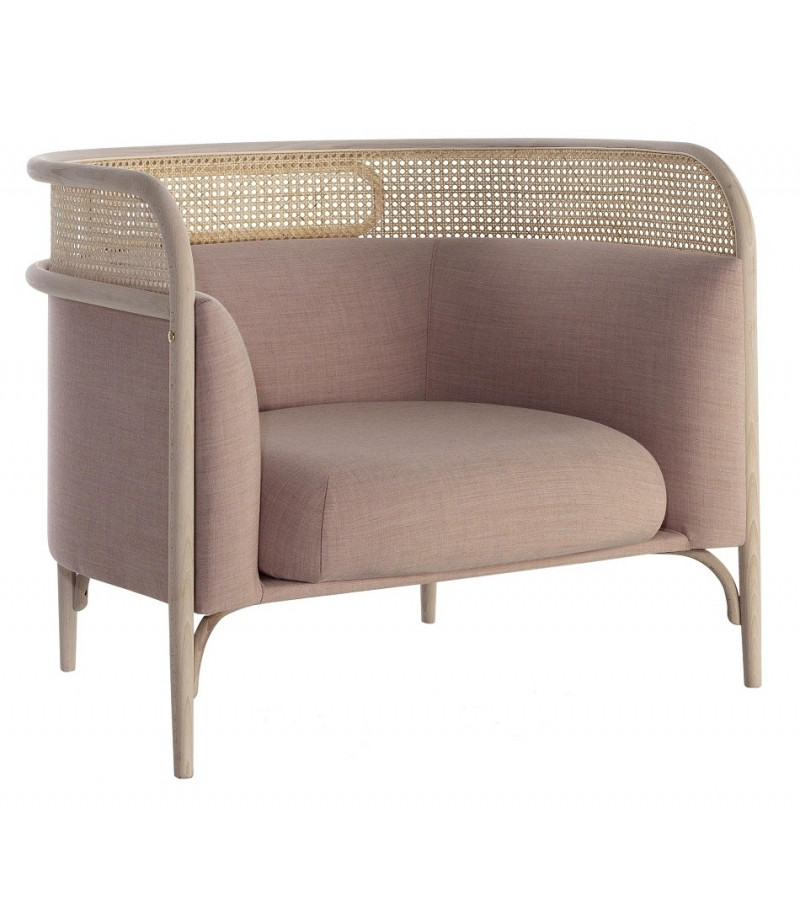 Villa Furniture With Soft Foam Sitting Wooden Frame Modern Rattan Living Room Lounge Chair