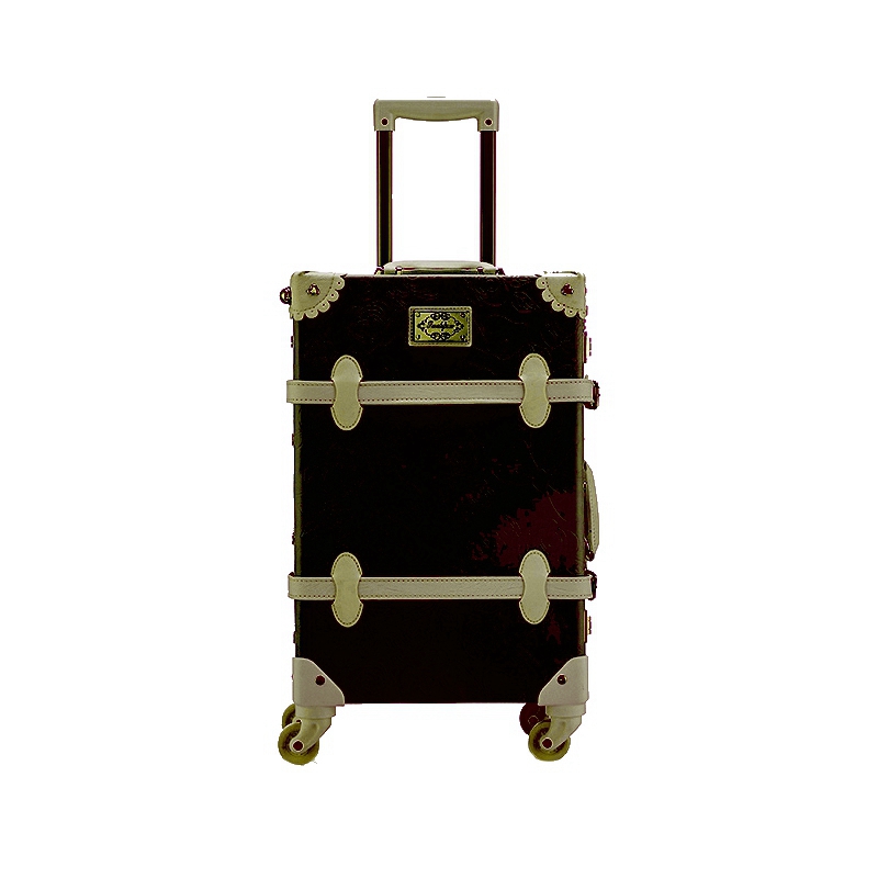 New Fashion Practical Durable Square Travel Aluminum Trolley Suitcase Cover Luggage Set