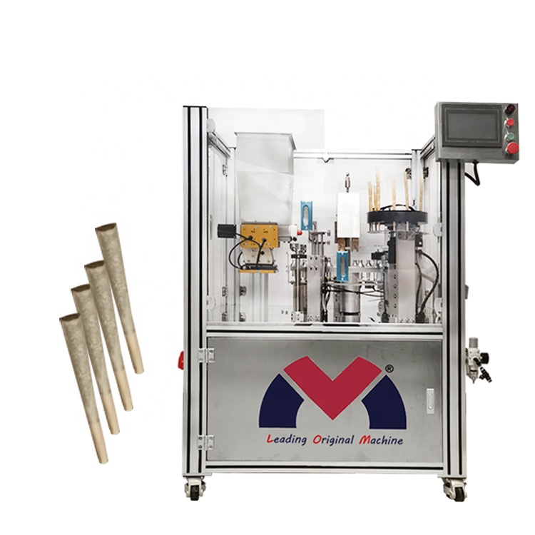 Hemp pre roll filling sealing machine smoking tabaccoroll filling twisting machine