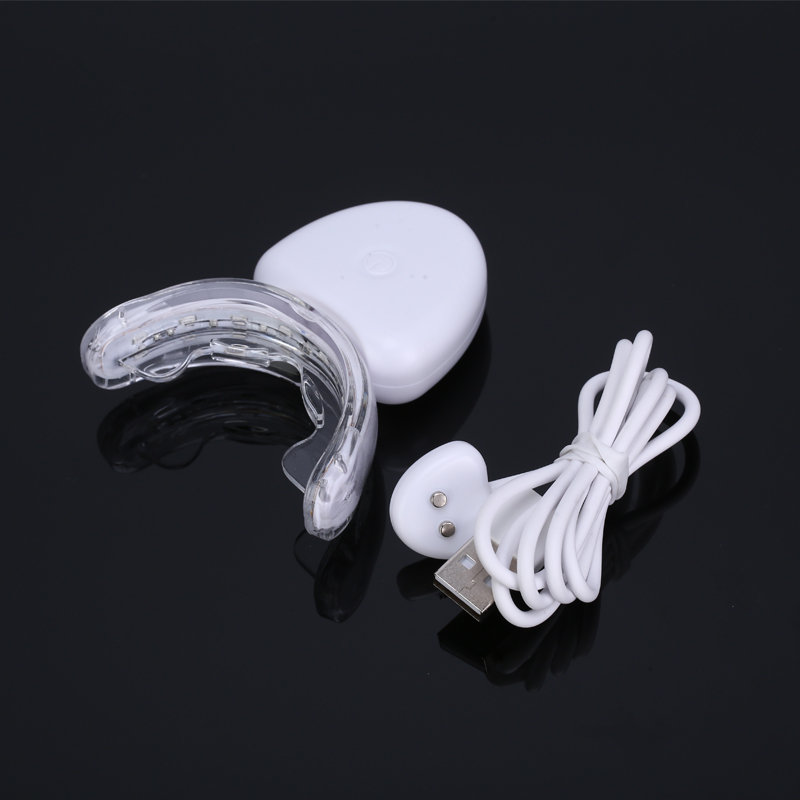 Private Label Dental Bleaching UV Wireless Lamp Teeth Whitening Device HP CP PAP Home Teeth Whitening Led Light Kit