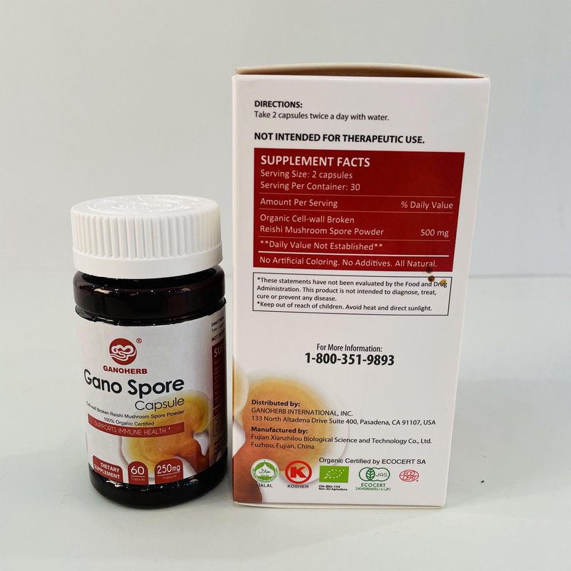Gmp сертифицированный органический 100% чистый анти-Раковый ganoderma lucidum reishi порошок грибро-поры травяные капсулы добавка