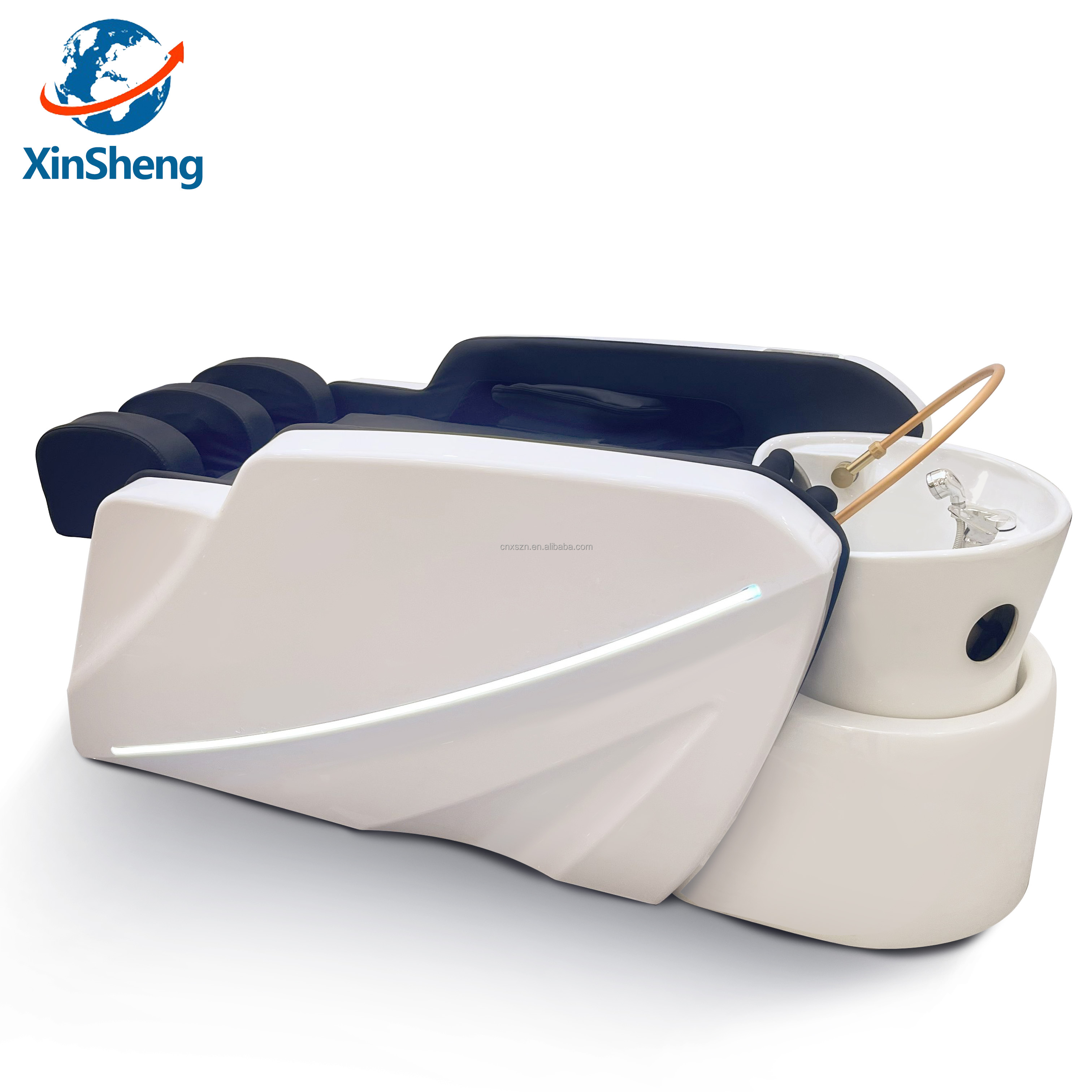 shampoo bed hair salon washing chair water circulation head spa hair steamer shampoo chair for salon