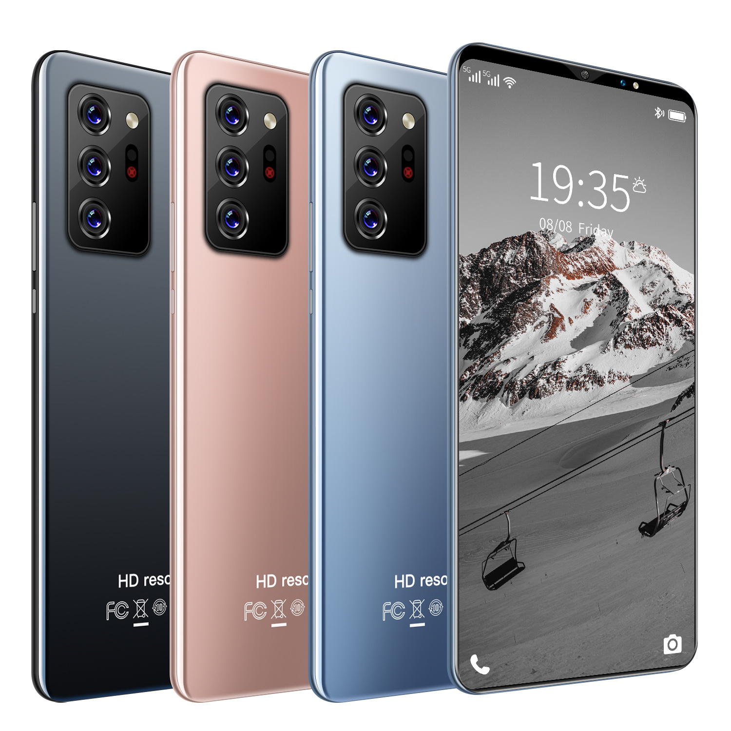 Мини-смартфон Android Note30, экран 5,5 дюйма, мобильный телефон с двумя Sim-картами