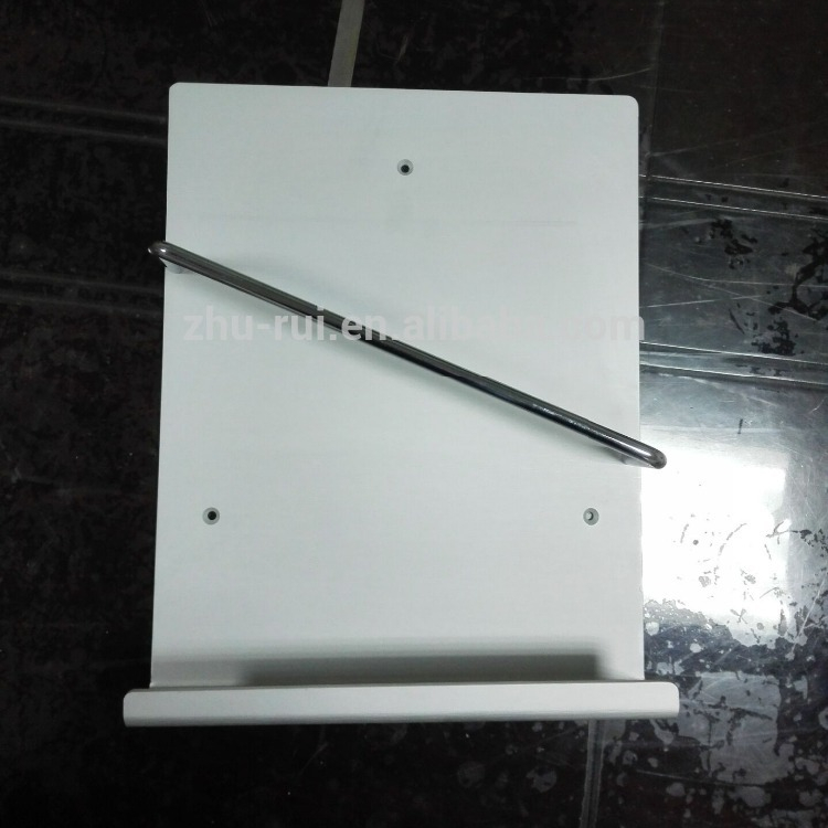 anodizing alumium wall mounted magazine racks /public place commodity shelf