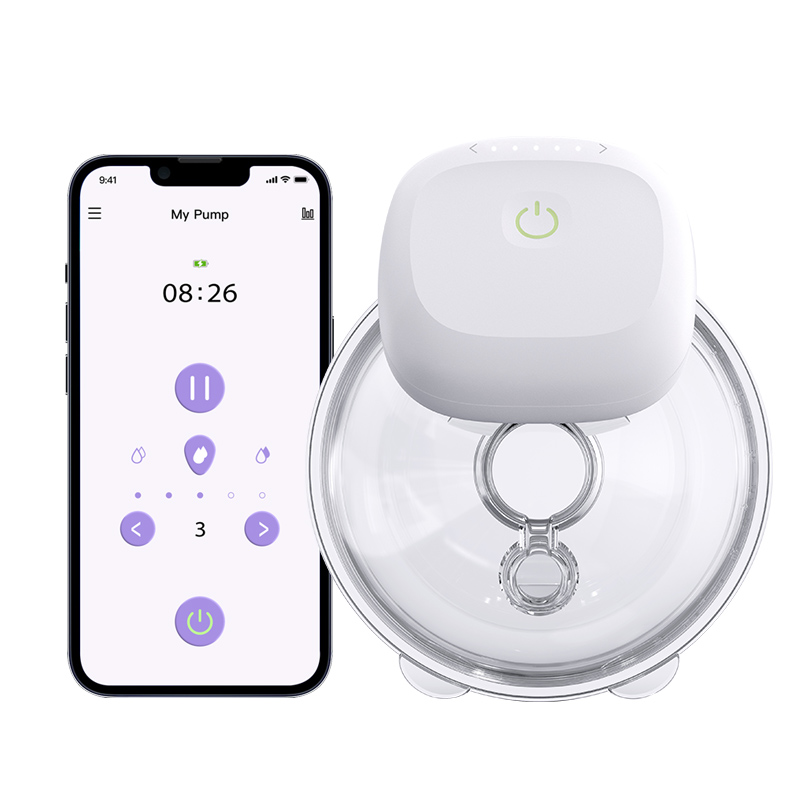 New Upgrades Wearable Breast Pump Hands Free Electric Portable Wearable Electric Breast Pumps Breastfeeding Milk Collector