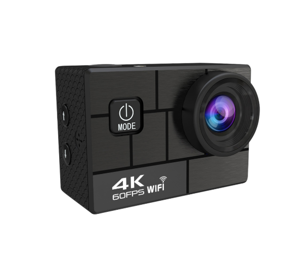 AT-Q44C 2-дюймовым экраном 4K HD 60FPS 170 градусов широкоугольный объектив с водонепроницаемым чехлом и возможностью погружения на глубину до 30 м Wi-Fi пульт дистанционного управления для вождения с рекордером, Экшн-камера для занятий спортом
