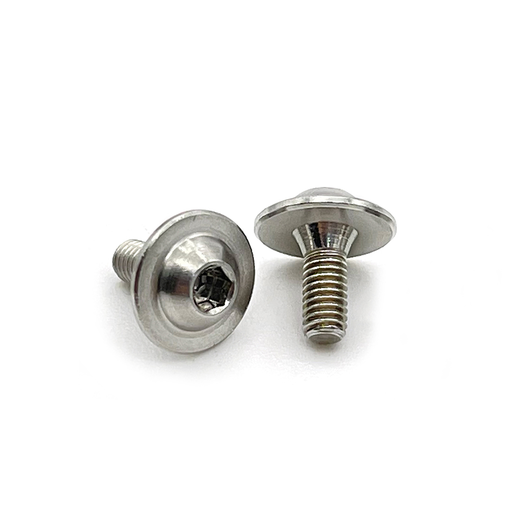 button head hex socket cap screws Pan head screw with collar machine screw