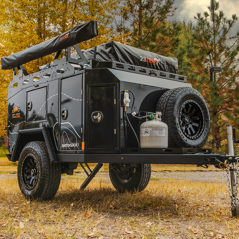 2021 Ecocampor 2 Person Small Tiny Camper Trailer Off road with Tent for sale