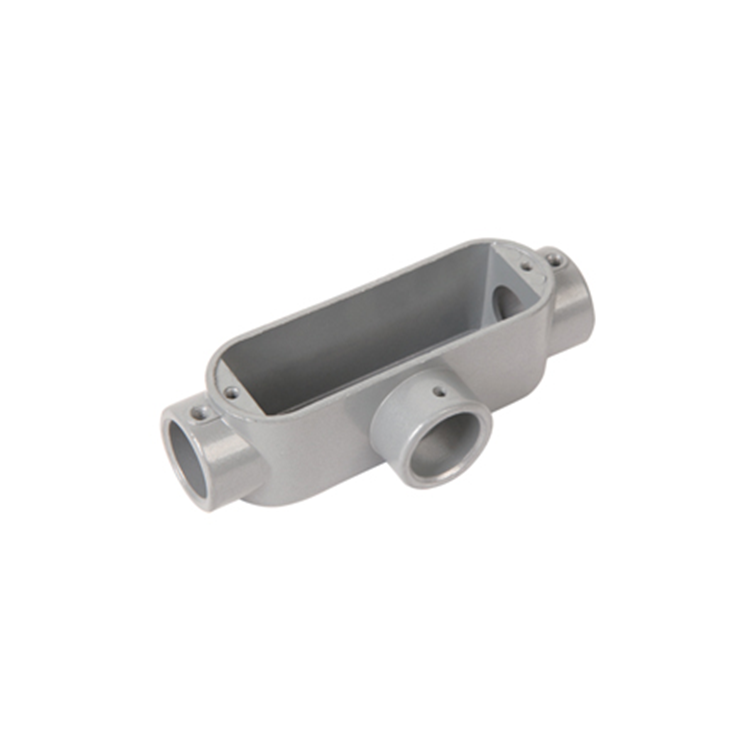 High Quality And Best Price 1/2'' LBE Conduit Body Screws Type Aluminum Raw Material With Covers And Gasket