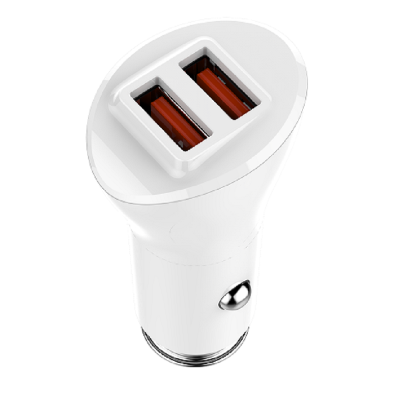 Автомобильное зарядное устройство LDNIO C511Q Mini Dual Usb 5 в 3 А с поддержкой быстрой зарядки Mini Usb QC3.0