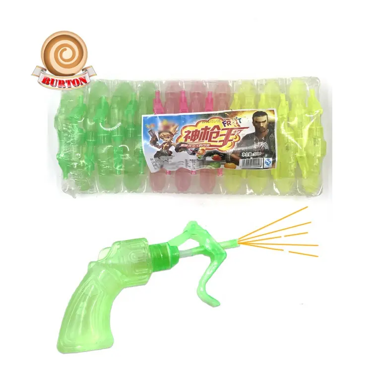 Liquid candy gun spray candy