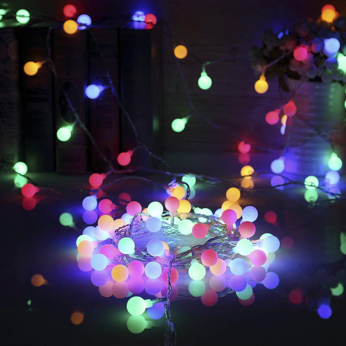 LED String Lights 80 LED 10 Meters IP44 Waterproof Outdoor Light String for Outdoor Decoration