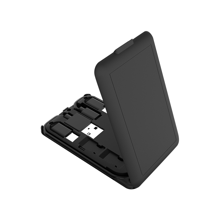 Многофункциональная карта выживания 6 в 1 usb-кабель хранилище Беспроводное зарядное устройство