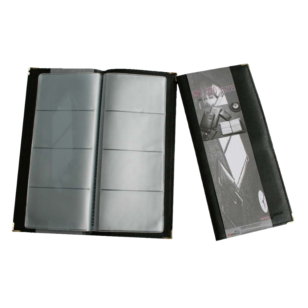 Plastic Paper Business Slim gift PVC name leather card holder