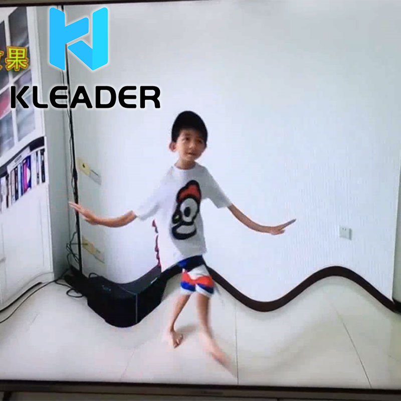 Интерактивное волшебное зеркало kinect AR, функция отслеживания тела для детей, голографическое отслеживание тела, динамические цифровые художественные игры