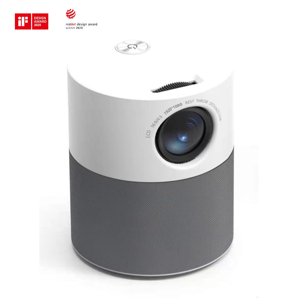 [Проектор Reddot Award Mini родной 1080p проектор] Заводской OEM ODM Mini 1080p Full HD портативный домашний кинотеатр светодиодный ЖК-проектор