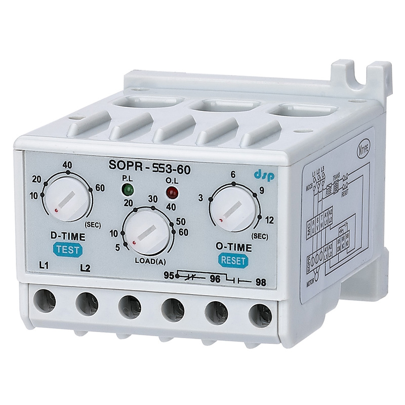 SOPR-SS3-60 (5-60A) (ООН: 110VAC) Мотор Реле Защиты Цифрового реле защиты электродвигателя