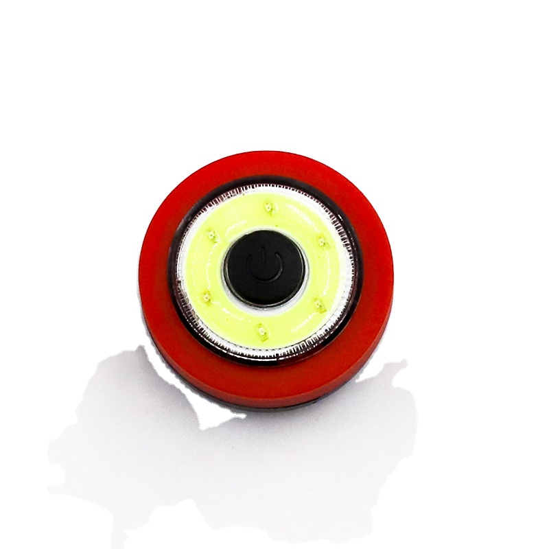 GOLDMORE7 Six Cob Red Light With CR2032 Baterry Outdoor Waterproof Three Modes Mini Bicycle Tire Light Rear Light