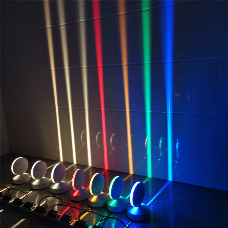 LED Window Colorful Sill Light 360 Degree Corridor Staircase Decorative Ray Door Frame Line Wall Lamps Neon Wall Light