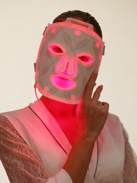 Gold Red Light Therapy mask Perfect Face Lift Led Facial masks Red Light Thera for Face Acne