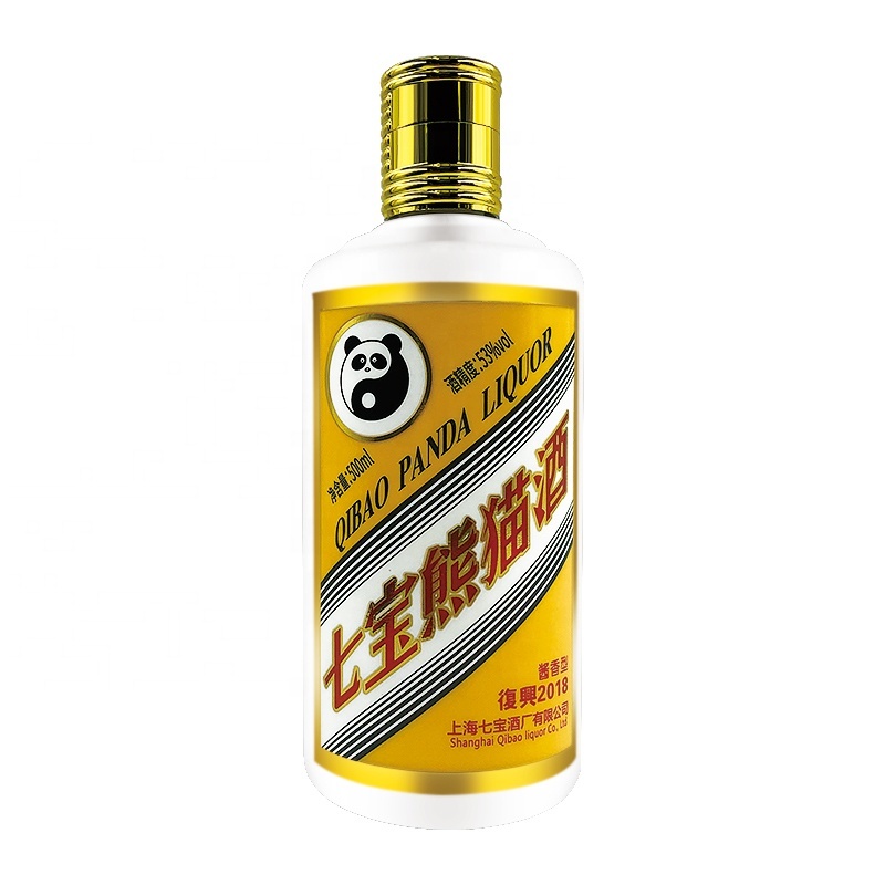Long Finish Sauce Fragrance Liquor Qibaopanda Brand Shanghai Local Brand Liquor