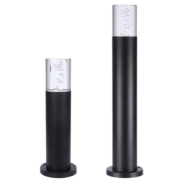 Best Price Wholesale Clear Color Changeable Color Acylic Body IP65 Cylinder Lawn SMD Led Light