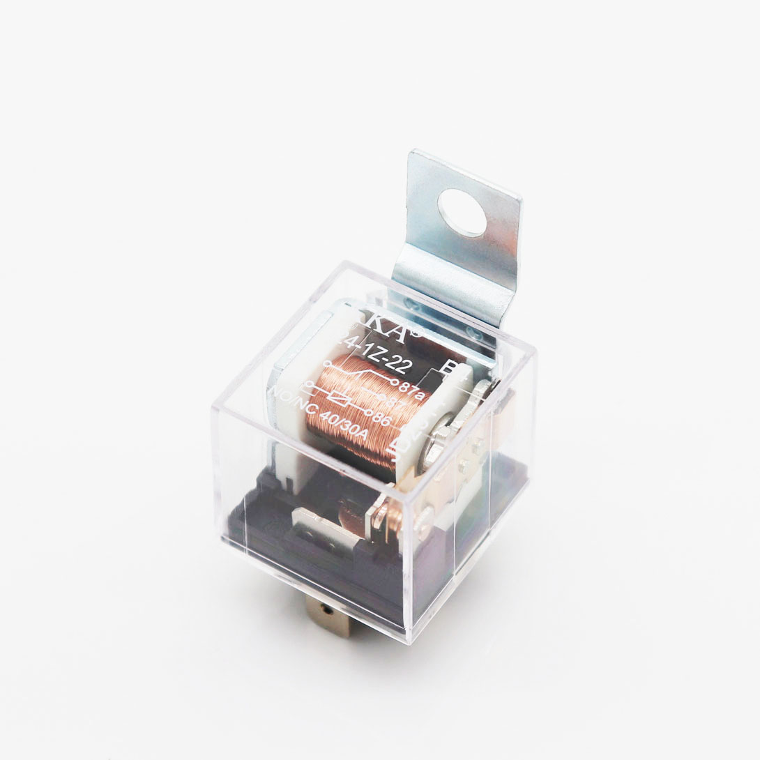 KKA-B4 30A/40A Universal Automotive Relay 24V 5pin, Transparent Cover for Car Truck Motor Boat Fan, JD2914 Car Relay