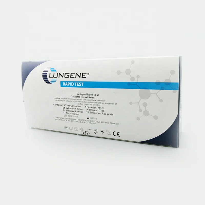 Clungene clongene lungene, антиген, кассета для быстрого тестирования