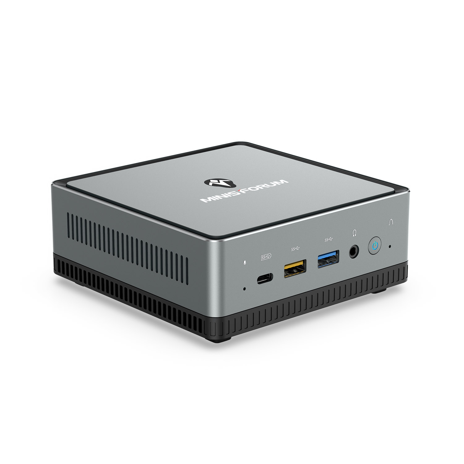 2021 новейший HTPC UM700 с четырехъядерным процессором 8 нитей AMD Ryzen7 3750H Radeon Vega 10 Graphics 4K M.2 SSD dual RJ45/DDR4/display