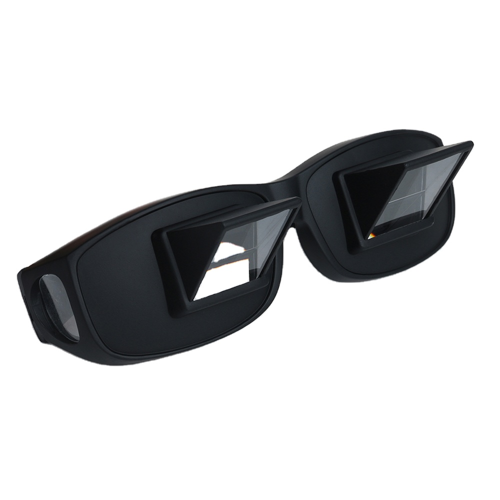Lazy Glasses Prism Glasses Horizontal Spectacles High Definition Lie Down for Reading/Watching TV