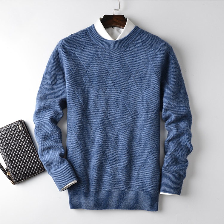 100% pure cashmere warm men crew neck sweaters cardigans sweaters knitted sweaters