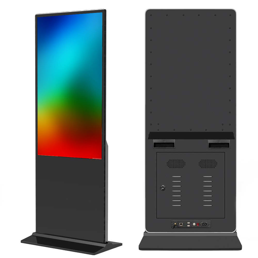 43 49 55 65 дюймов напольные 4K lcd рекламные экраны сенсорный экран плеер цифровые вывески дисплеи