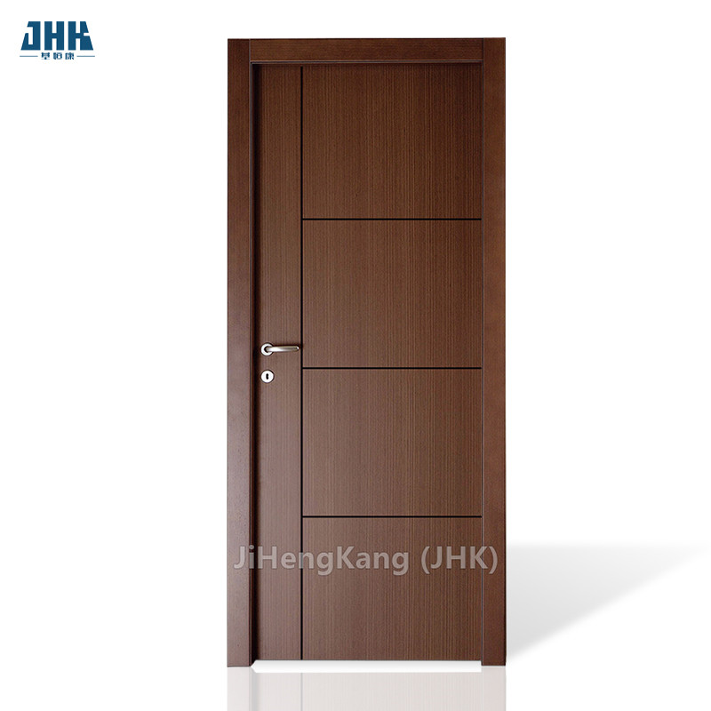 JHK-F шпон деревянная раздвижная дверь для дома
