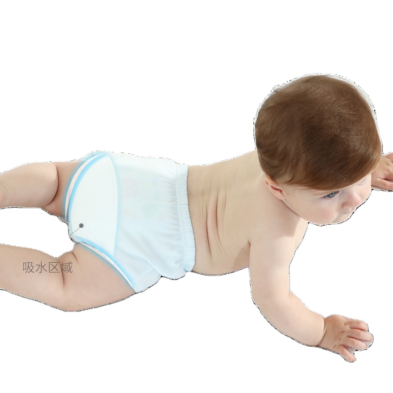 Baby Cloth Diaper Set Washable Nappies for Both Girls And Boys Reusable Baby Diapers Pant