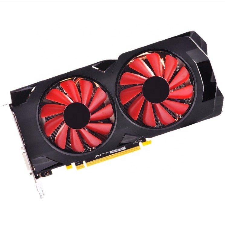 Лидер продаж, бывшая в употреблении графическая карта amd Rx580 8G ddr5 для настольных игр или графического процессора для майнинга, в наличии, без коробки для оборудования для майнинга eth