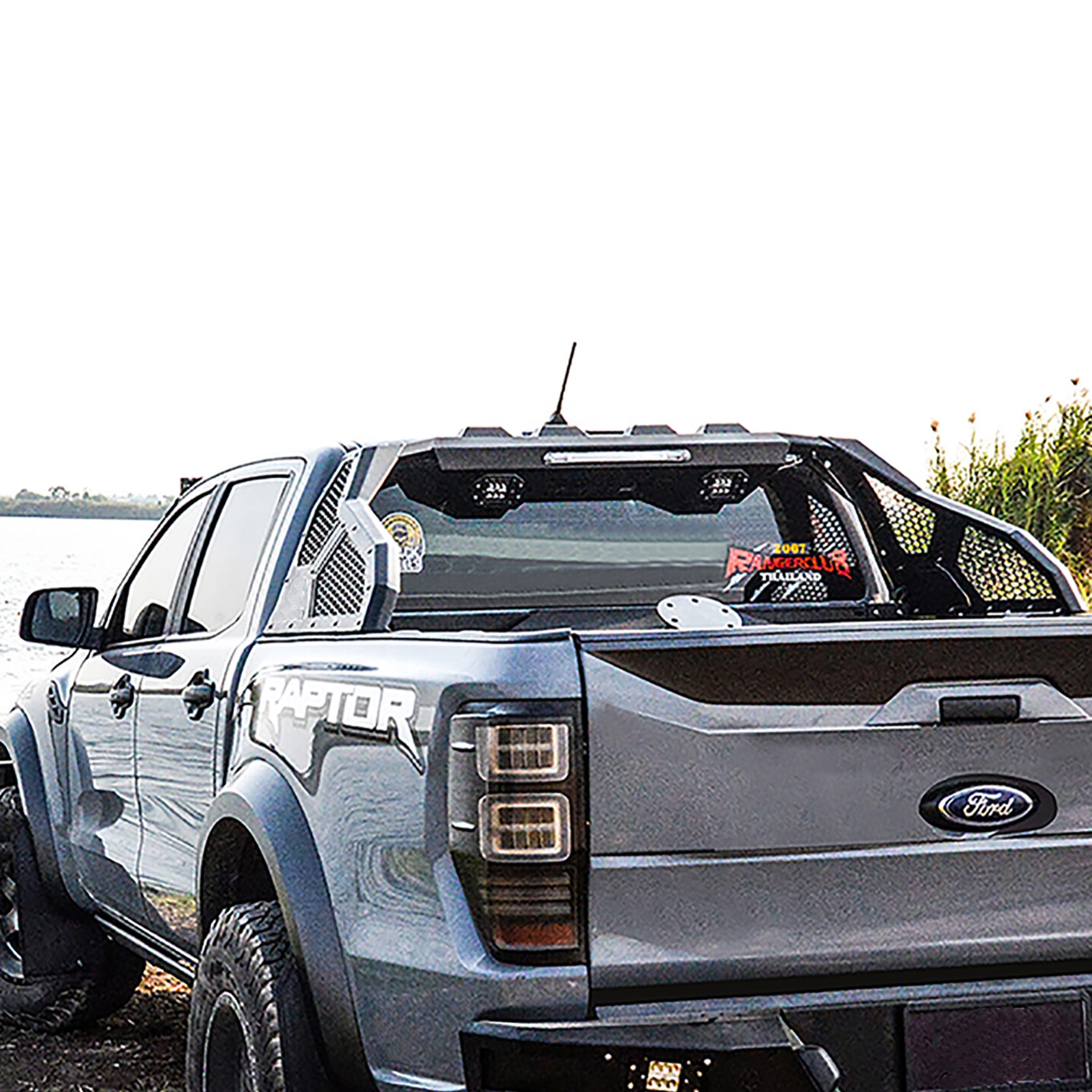 Стальной задний бампер для Ford Ranger Raptor 219638R для Ranger