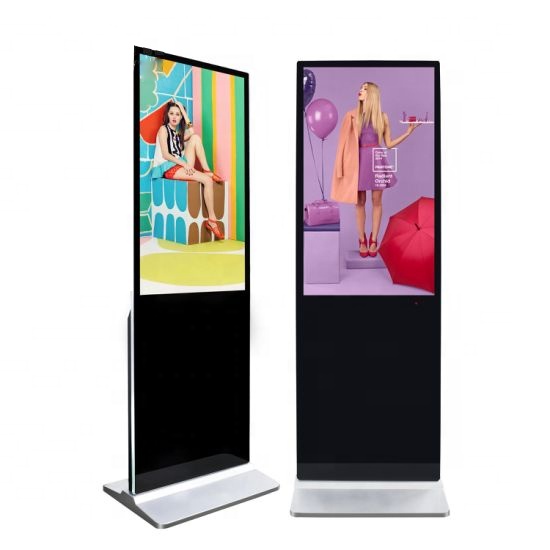 43 дюймовая цифровая вывеска для помещений digital signage тонкий тотем digital signage