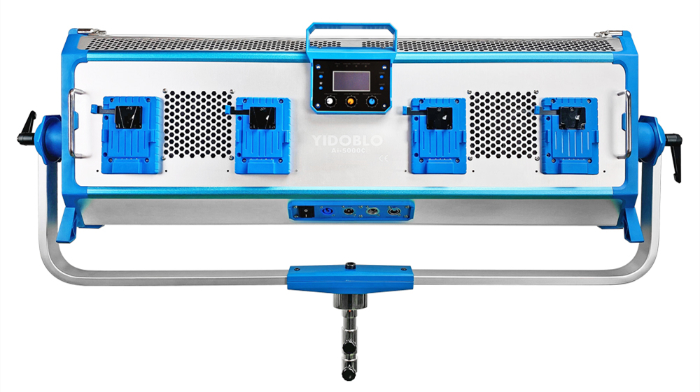 Yidoblo ai-3000c 300w professional audio video photography film lights led studio video lighting skyblue panel with DMX S60C