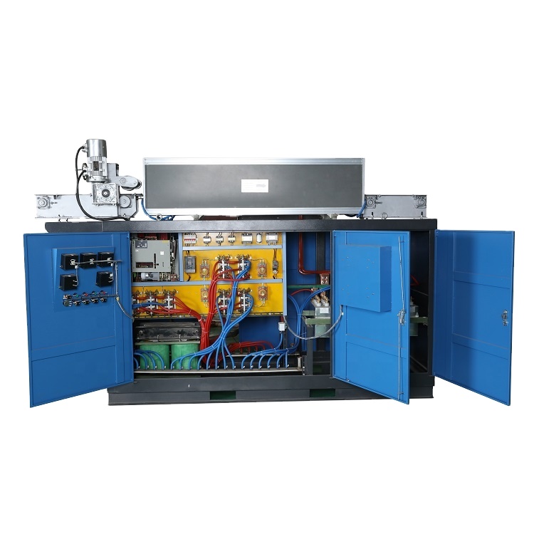 If automatic bar induction electric heating reheating preheating forging furnace rolling mill equipment machine for sale