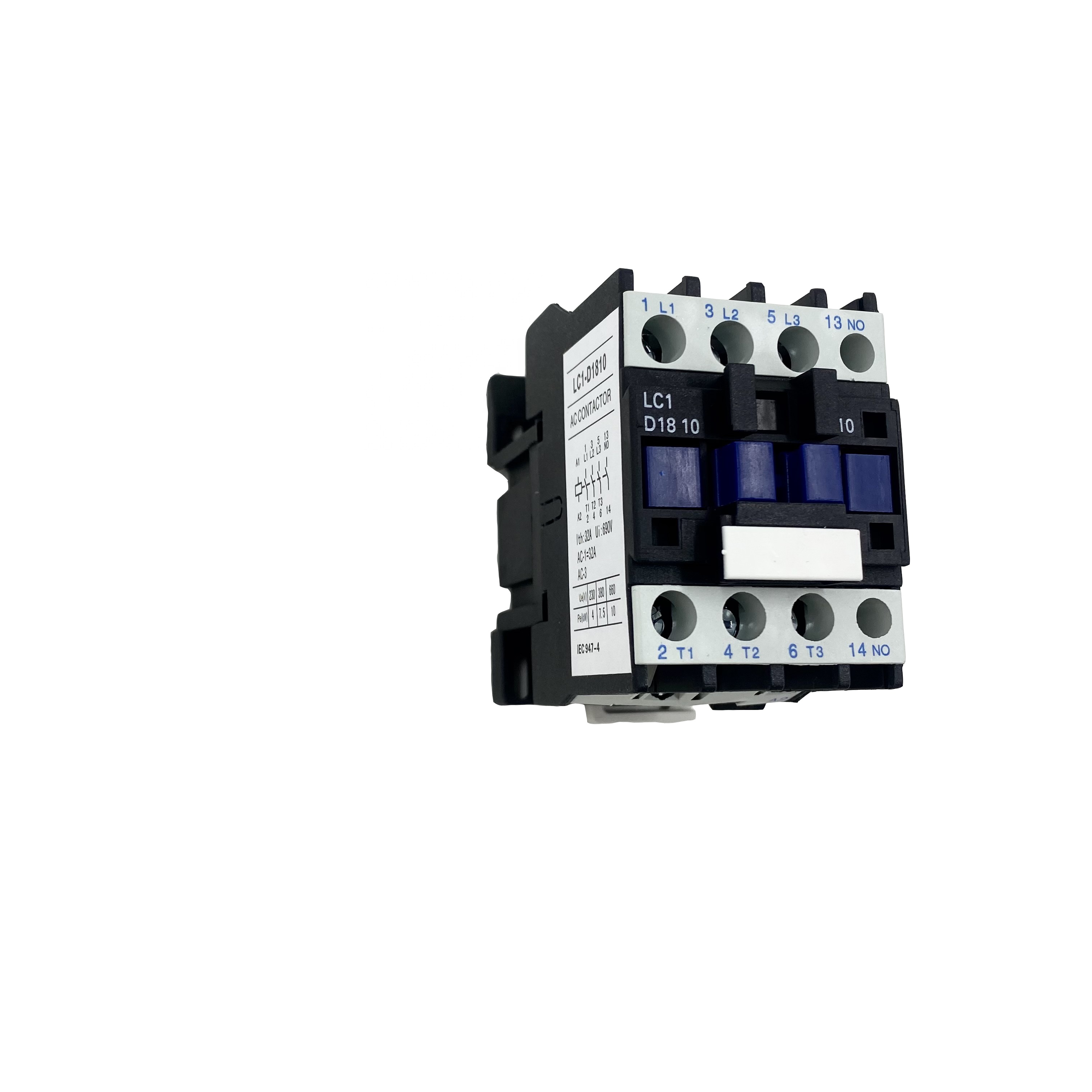 Магнитный контактор LC1D18 CJ2X, 3 фазы, 9A, 12A, 18A, 25A, 32A, 40A